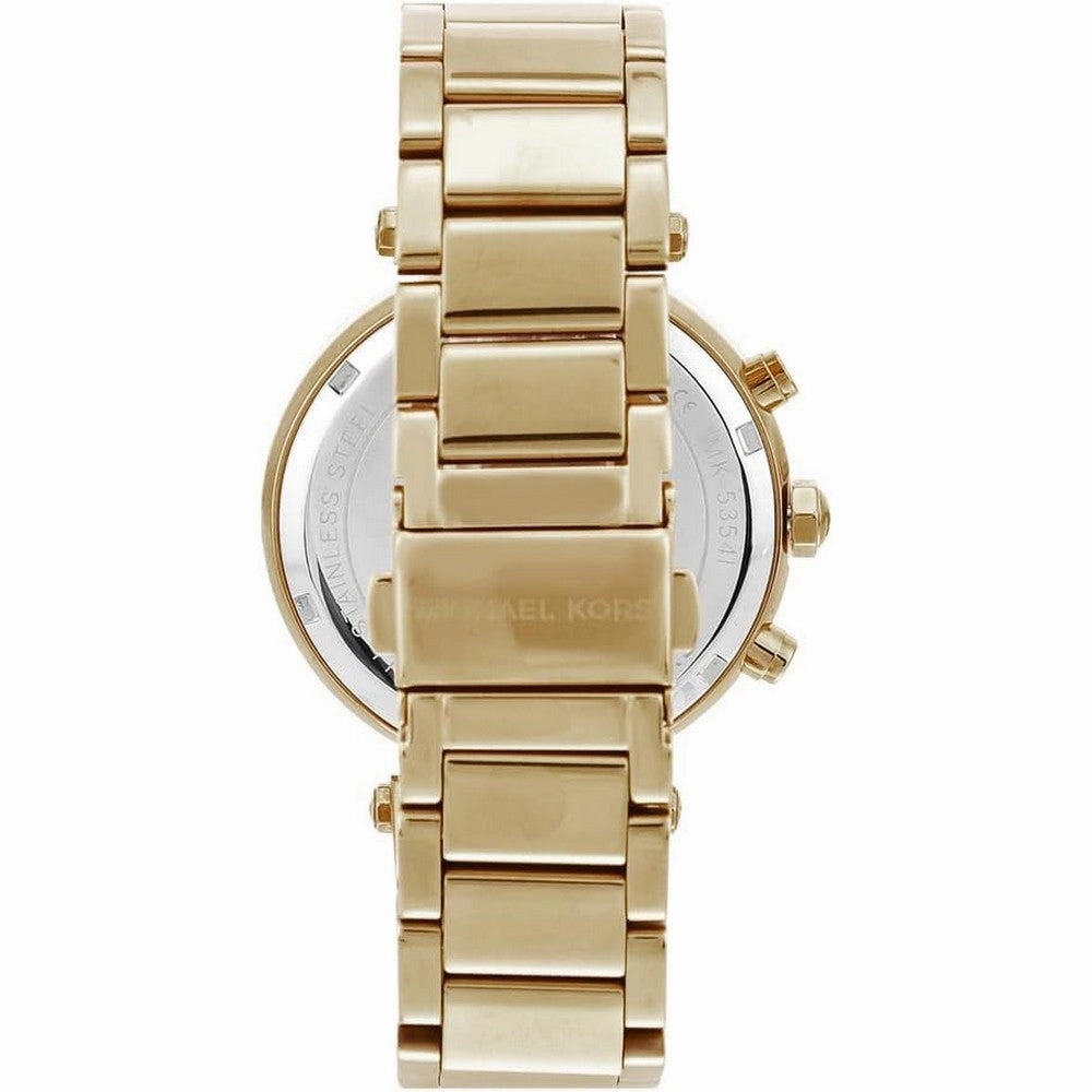 Michael Kors Parker Women's Watch  Stainless Steel and Pavé Crystal Watch for Women with Steel Leather or Silicone Band