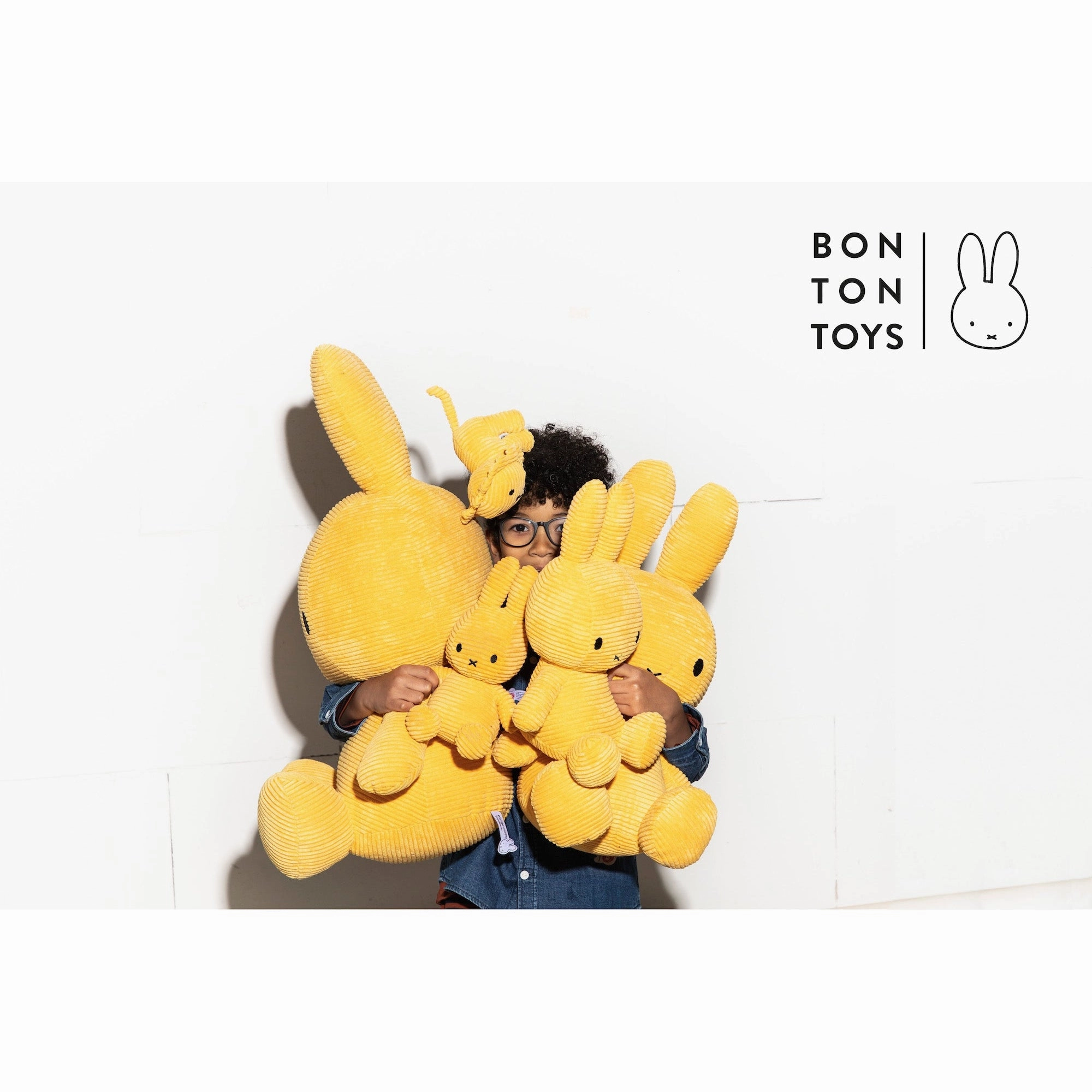 Miffy Sitting Corduroy - Yellow