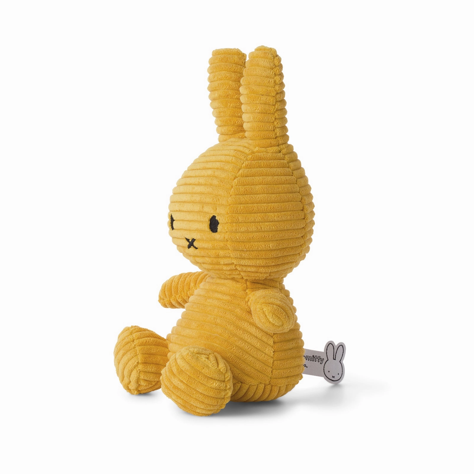 Miffy Sitting Corduroy - Yellow
