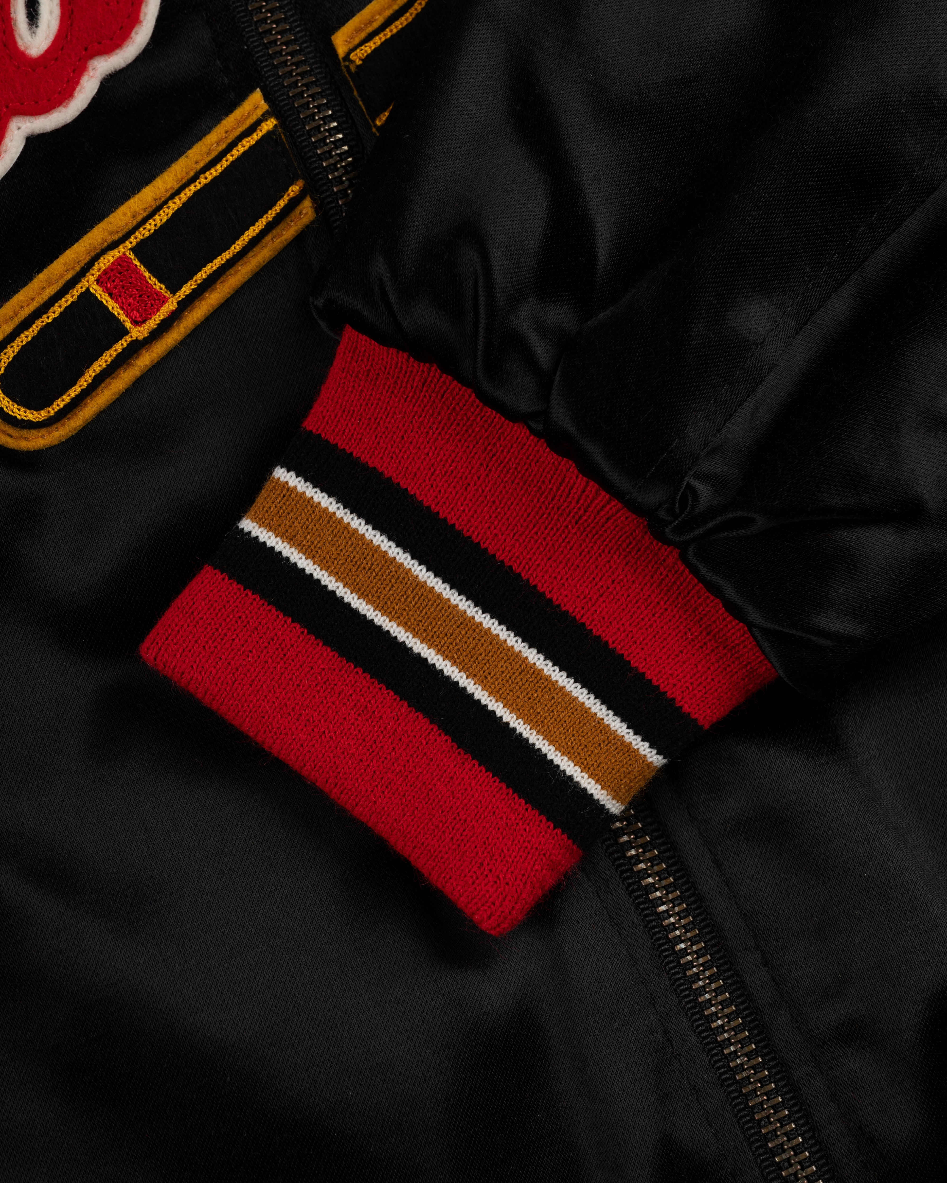 Milwaukee Braves 1957 Authentic All Satin Varsity Jacket