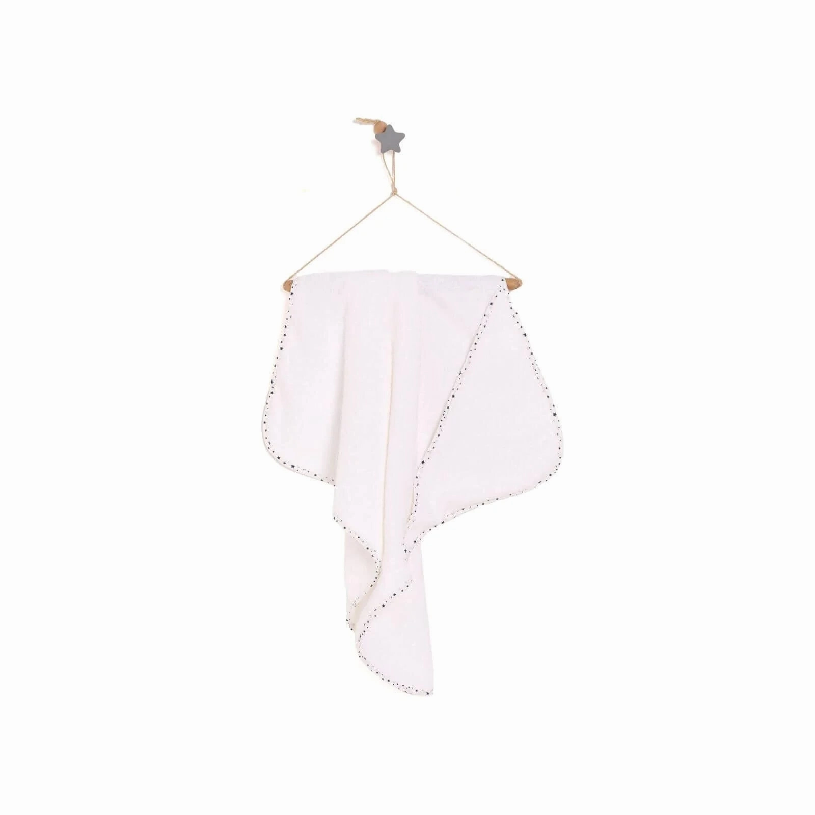 Mollia Unisex Baby Towel - Ecru