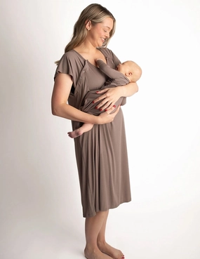 Mommy & Baby Hospital Bundle | Cocoa Ribbed
