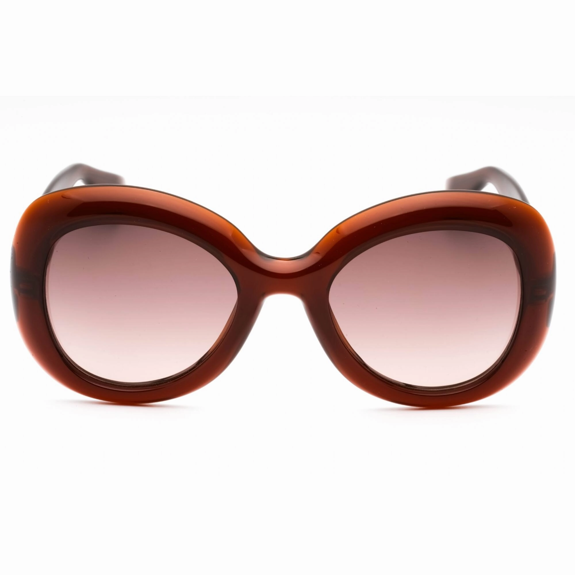 Moschino Women's Sunglasses - Brown Plastic Full Rim Butterfly | MOS162/S 009Q HA