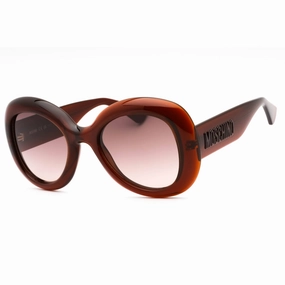 Moschino Women's Sunglasses - Brown Plastic Full Rim Butterfly | MOS162/S 009Q HA
