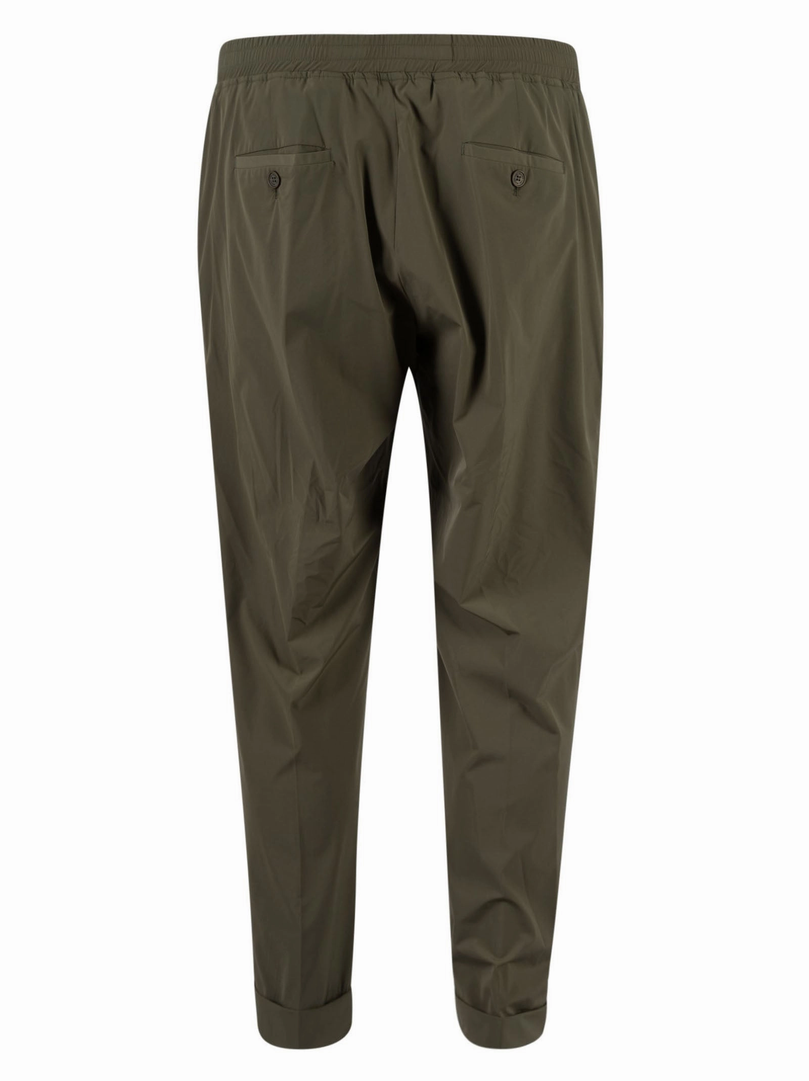 Neil Barrett Elasticated Waistband Cropped Tailored Pants