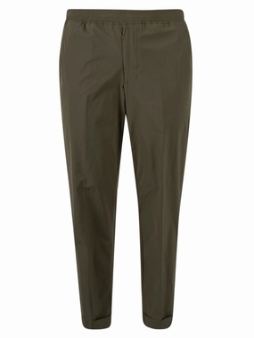 Neil Barrett Elasticated Waistband Cropped Tailored Pants