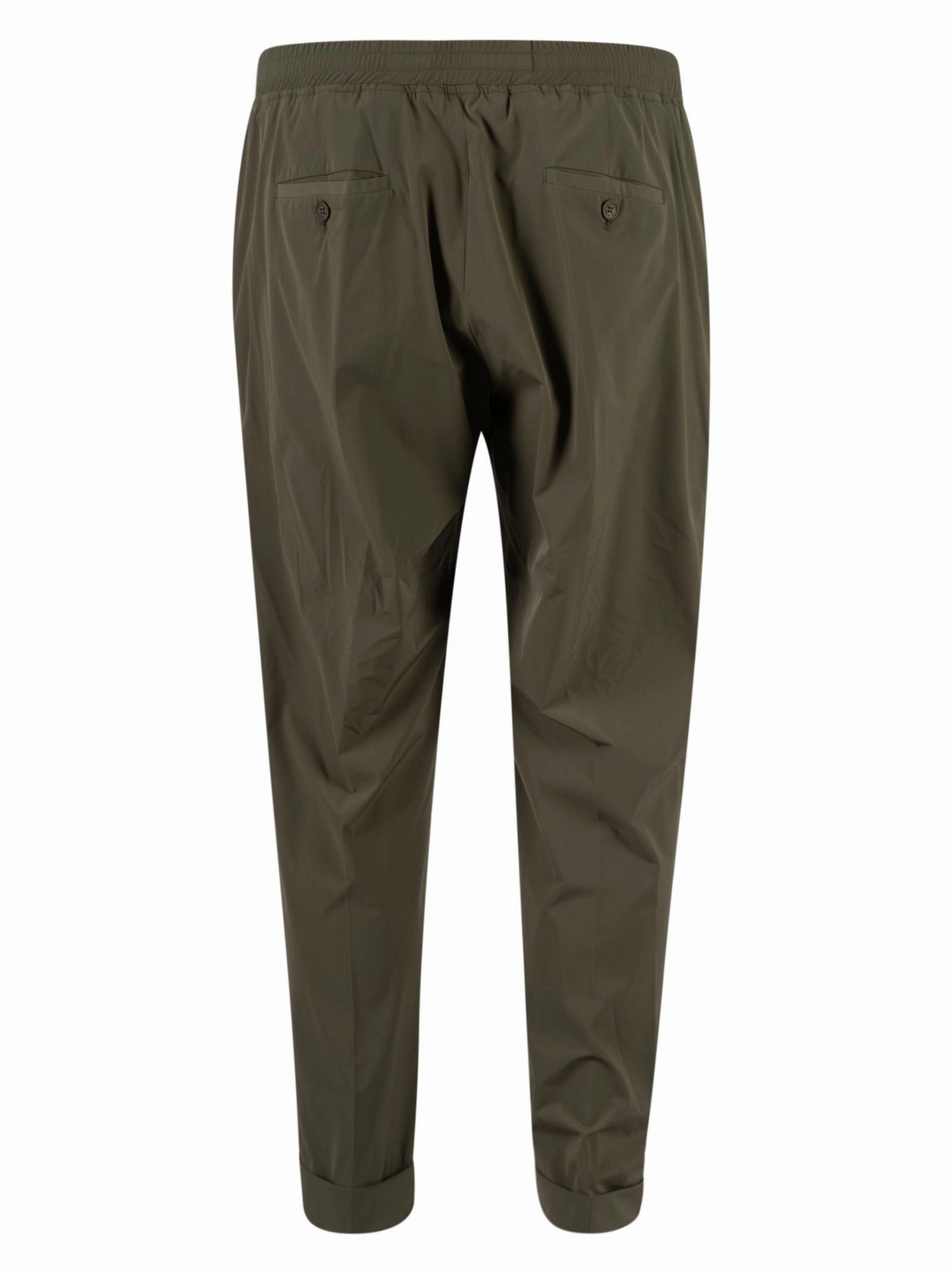 Neil Barrett Elasticated Waistband Cropped Tailored Pants