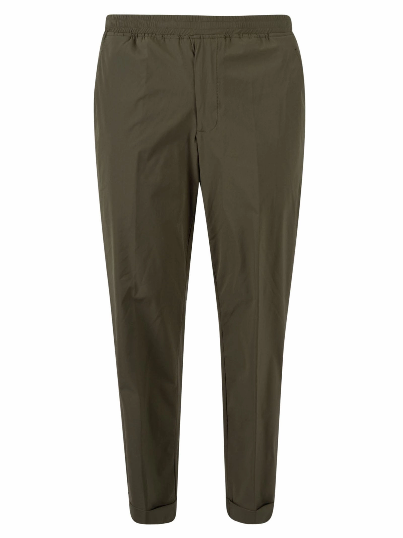 Neil Barrett Elasticated Waistband Cropped Tailored Pants