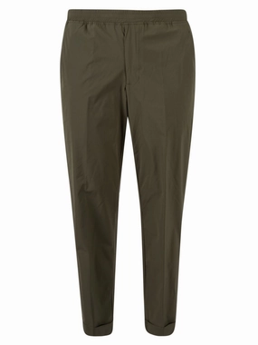 Neil Barrett Elasticated Waistband Cropped Tailored Pants