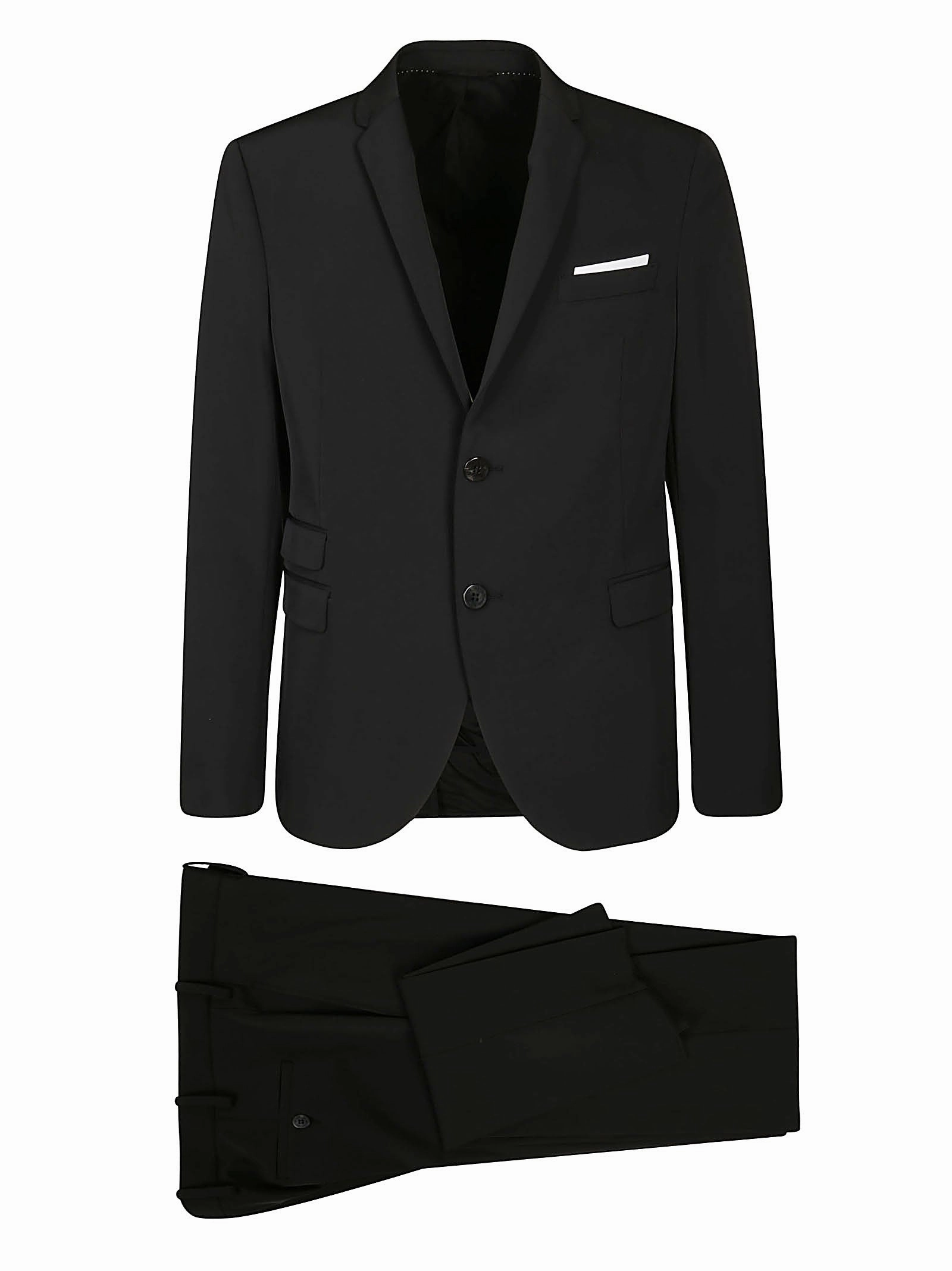 Neil Barrett Tailored Gabardine Slim Suits
