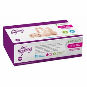 New Beginnings Dry Wipes