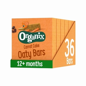 Organix Carrot Cake Soft Oaty Bars 12  months 138g (6x23g)
