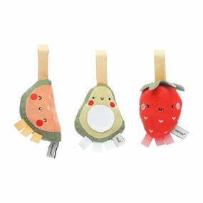 Pearhead Stroller Toy Set Of 3 Fruit