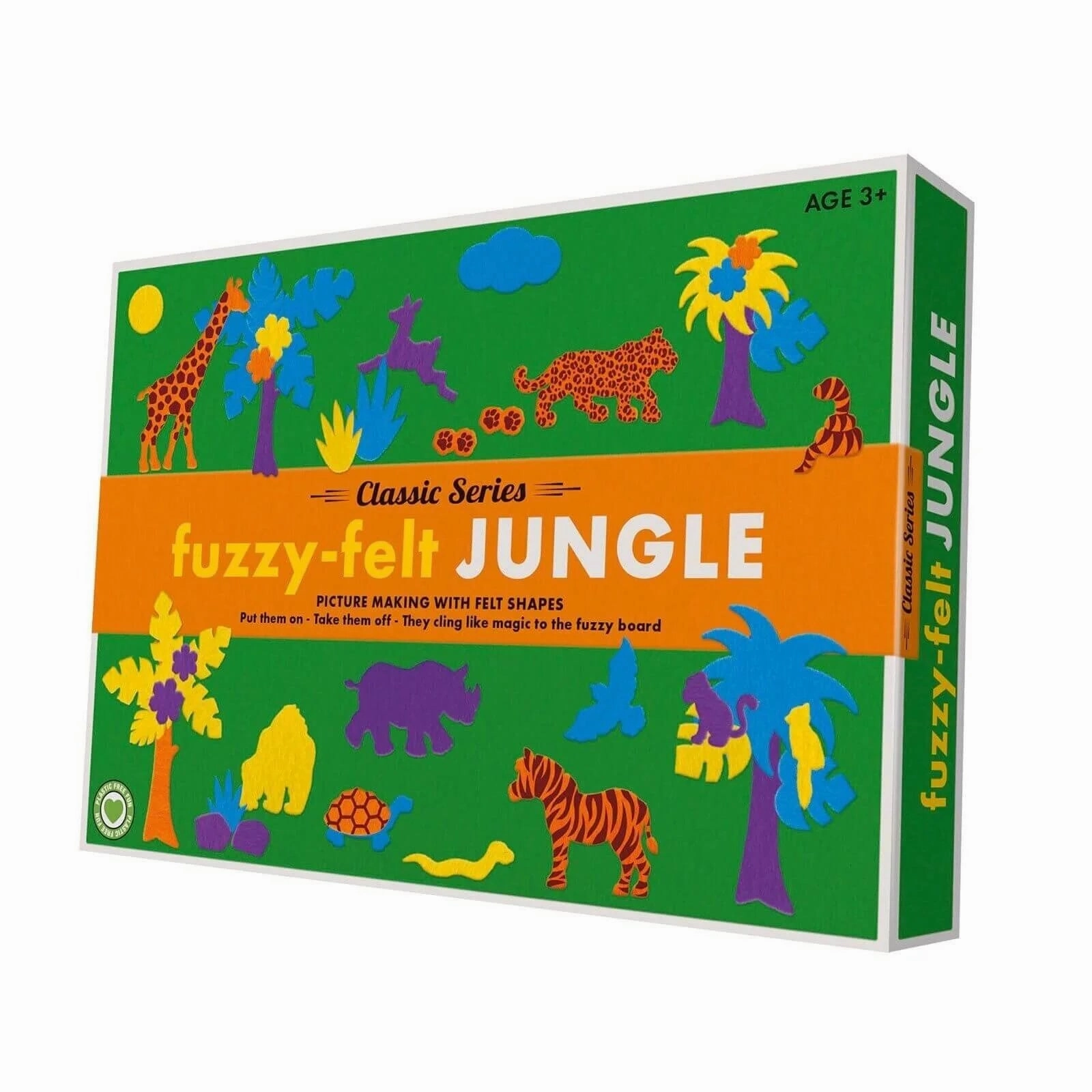 Peterkin Fuzzy Felt Retro - Jungle