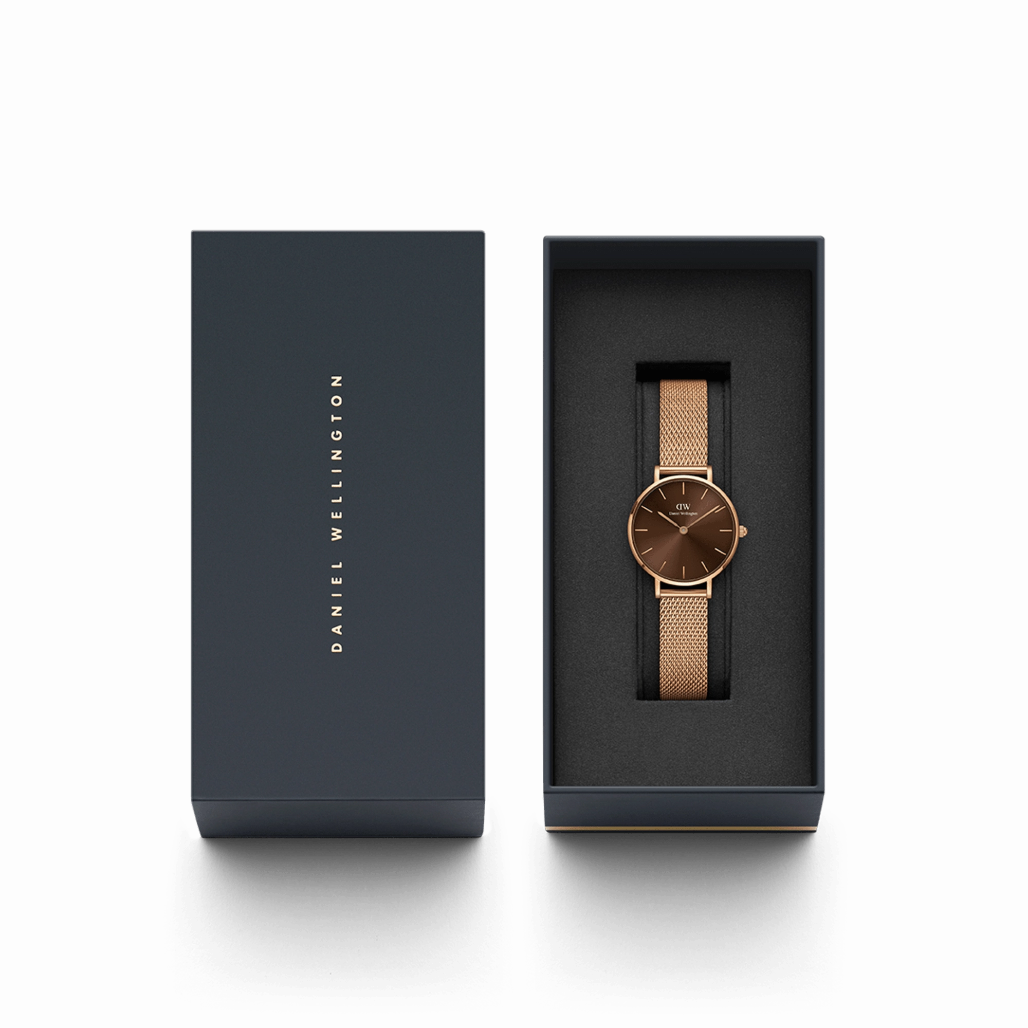 Petite Amber Rose Gold