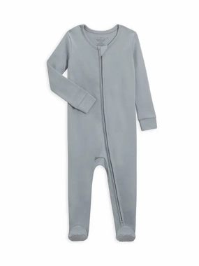 PEYTON FOOTED SLEEPER MIST