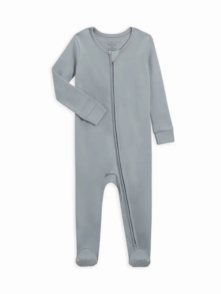 PEYTON FOOTED SLEEPER MIST