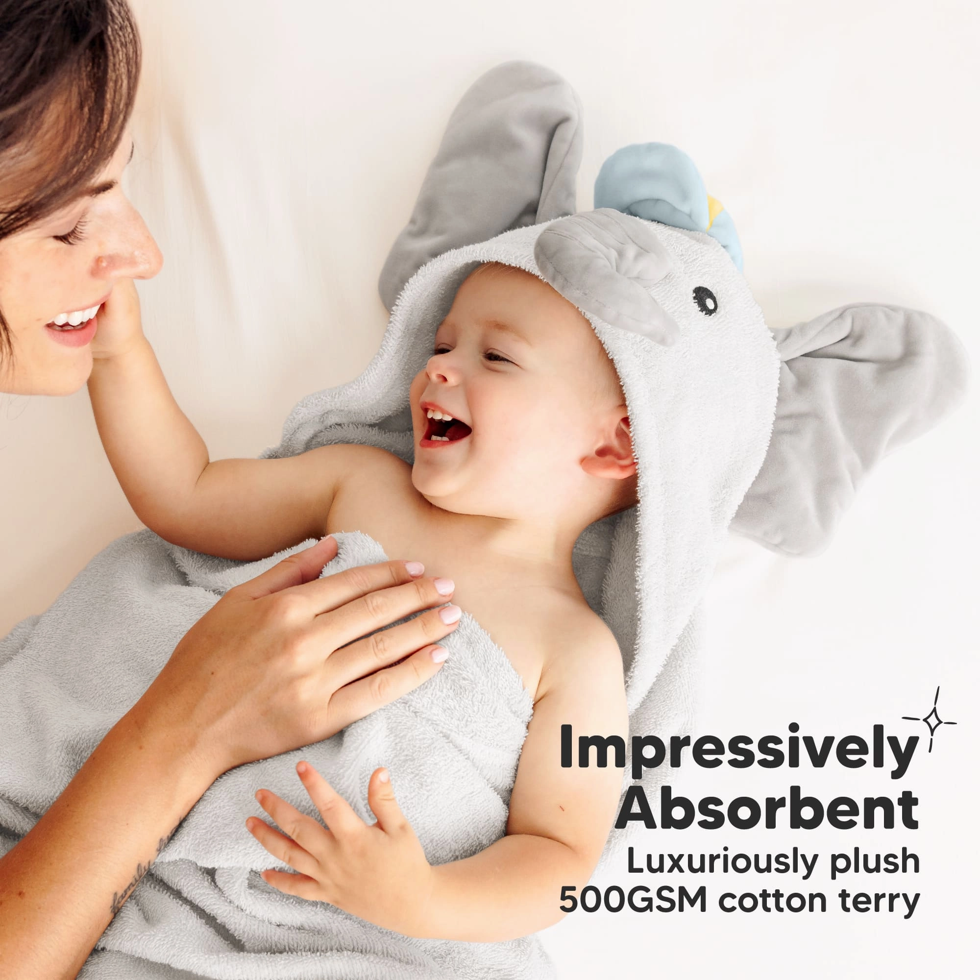 PlayPals Hooded Towel (Ethan)