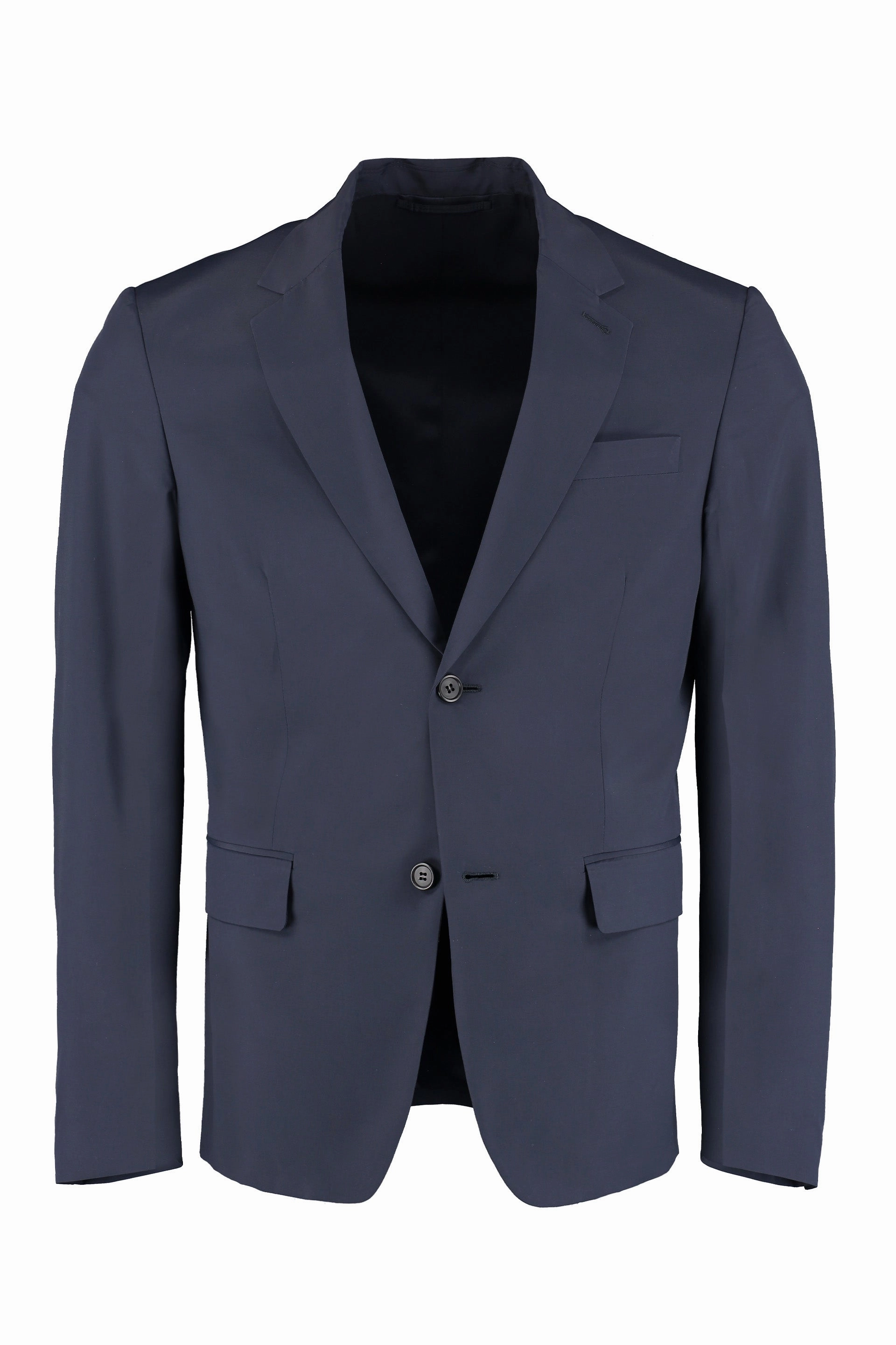 Prada Single Breasted Tailored Blazer