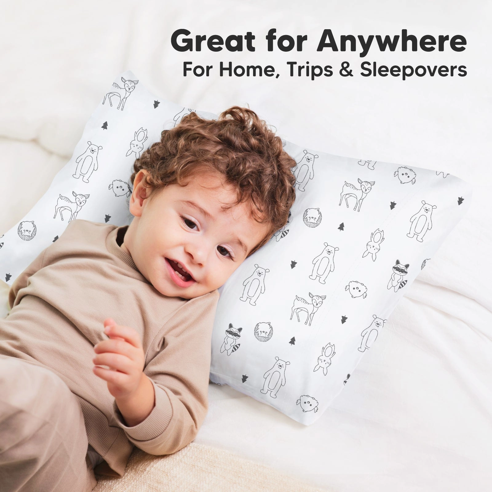 Printed Toddler Pillowcase 13X18" (KeaFriends)