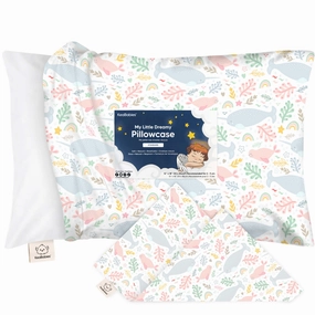 Printed Toddler Pillowcase 13X18" (Narwhal)