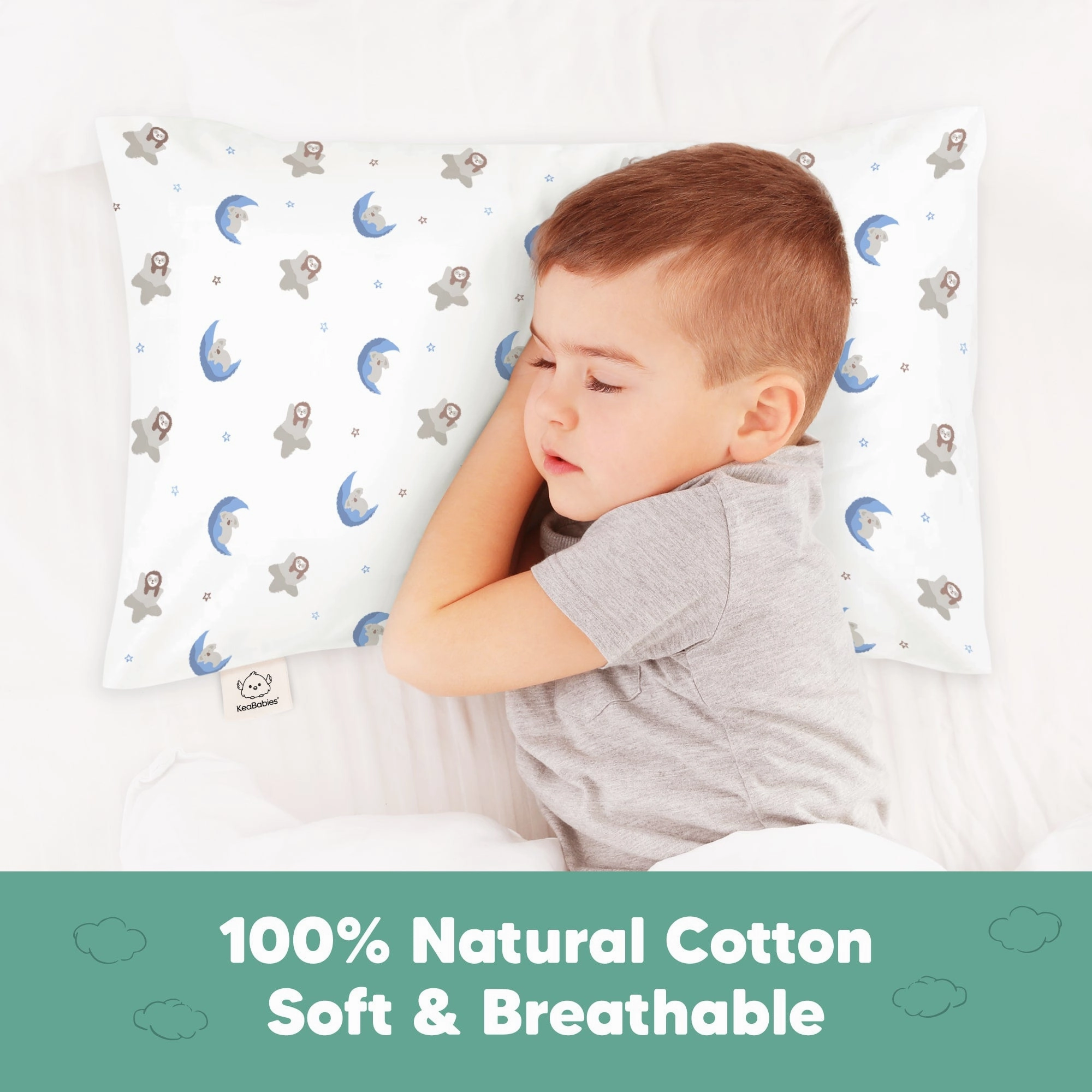 Printed Toddler Pillowcase 13X18" (Space Drift)