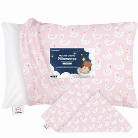 Printed Toddler Pillowcase 13X18" (Swan Lake)