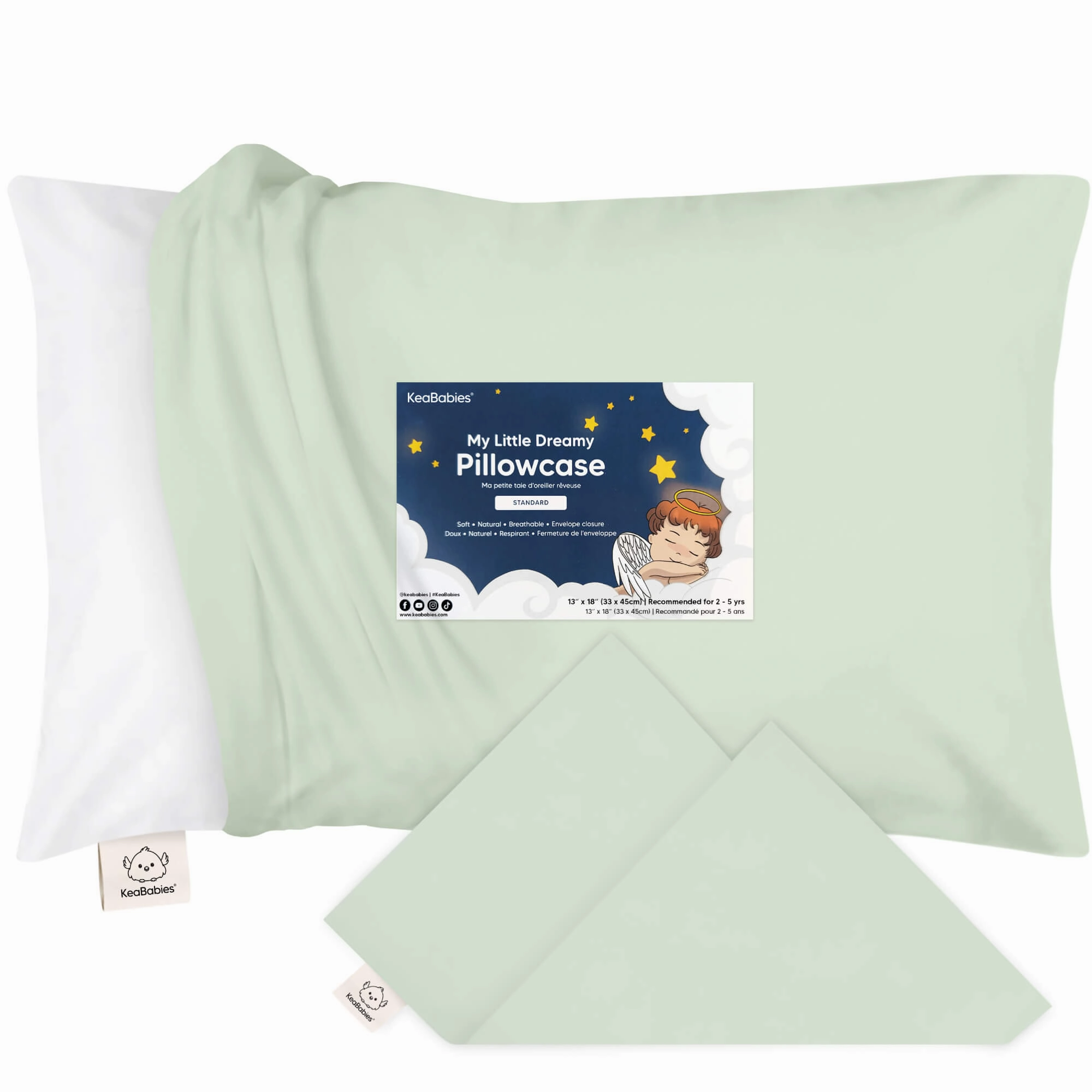 Printed Toddler Pillowcase 13X18"
