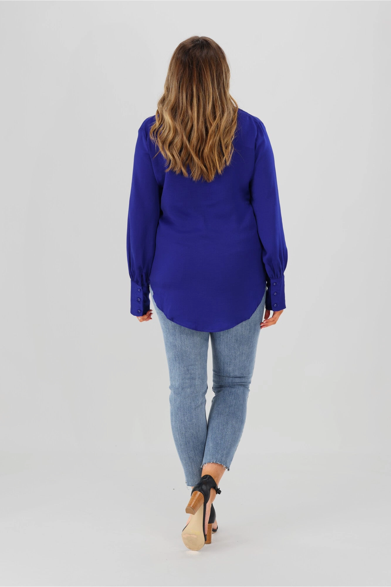 Roseason Farah Blouse Blue