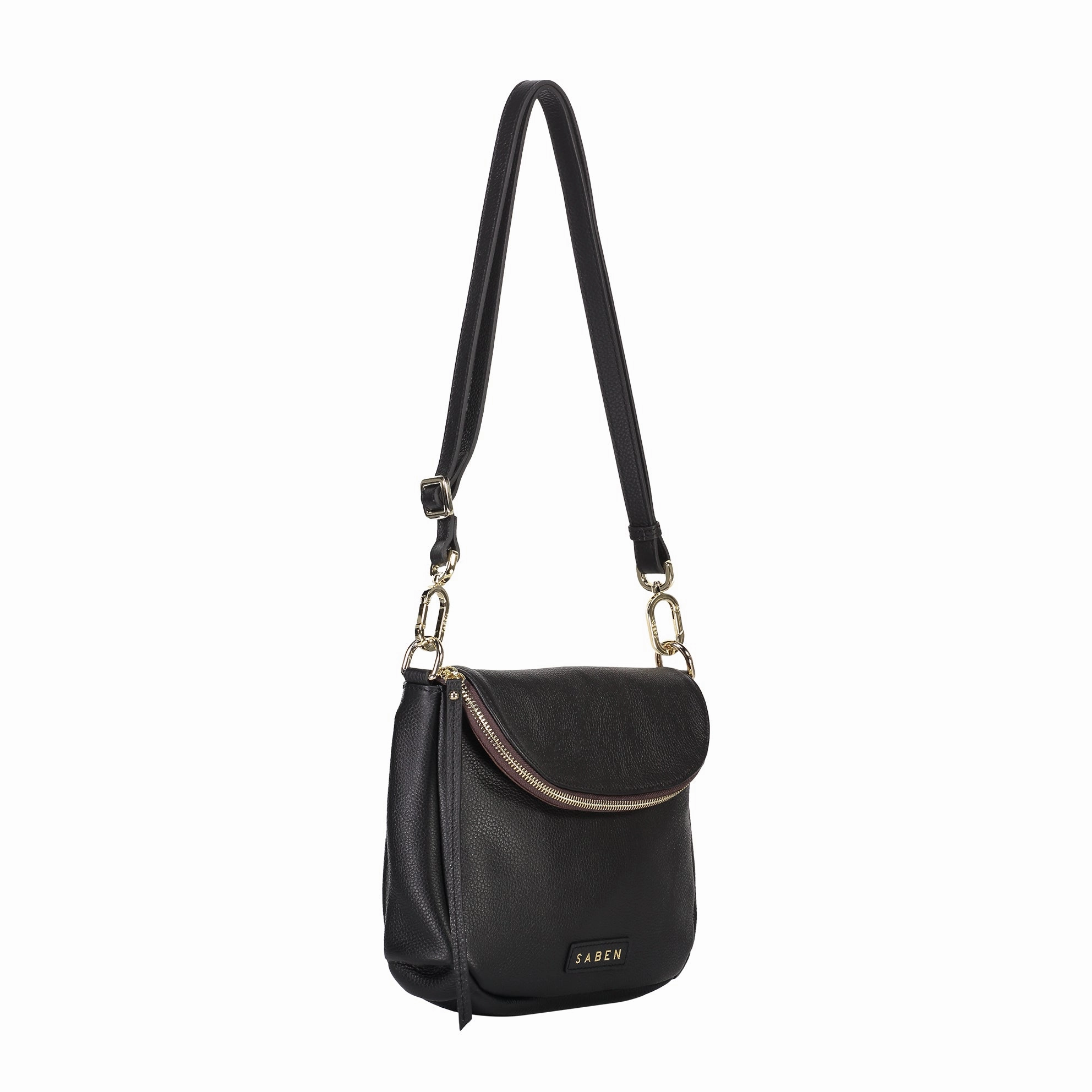 Saben Fifi Crossbody Bag Black