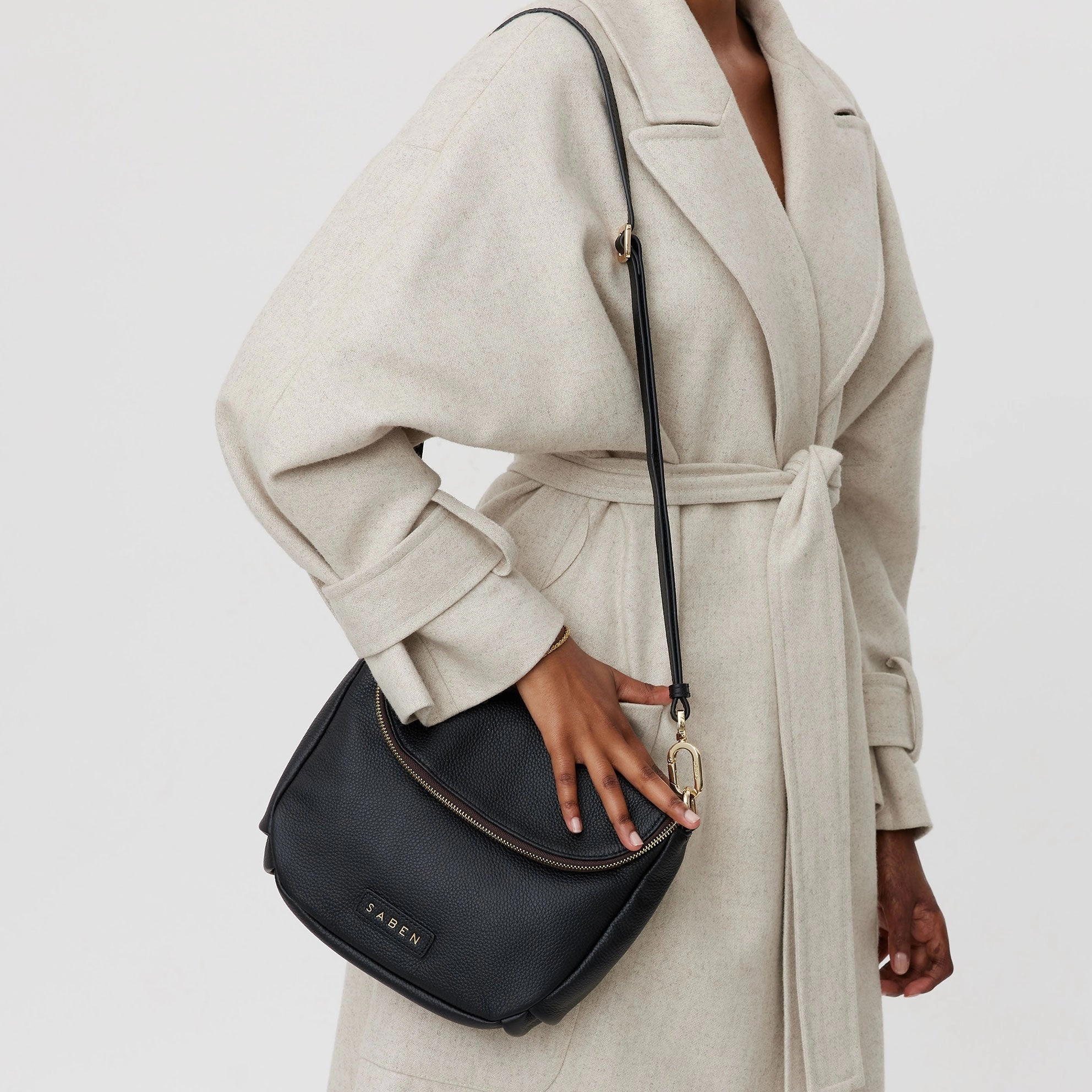 Saben Fifi Crossbody Bag Black
