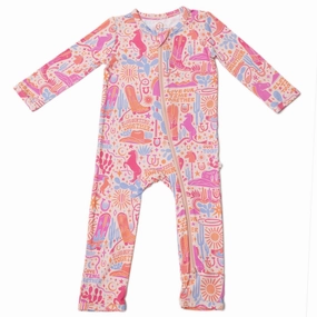Saddle Up | Bamboo Footless Onesie Romper | "I Love Our Time Together"