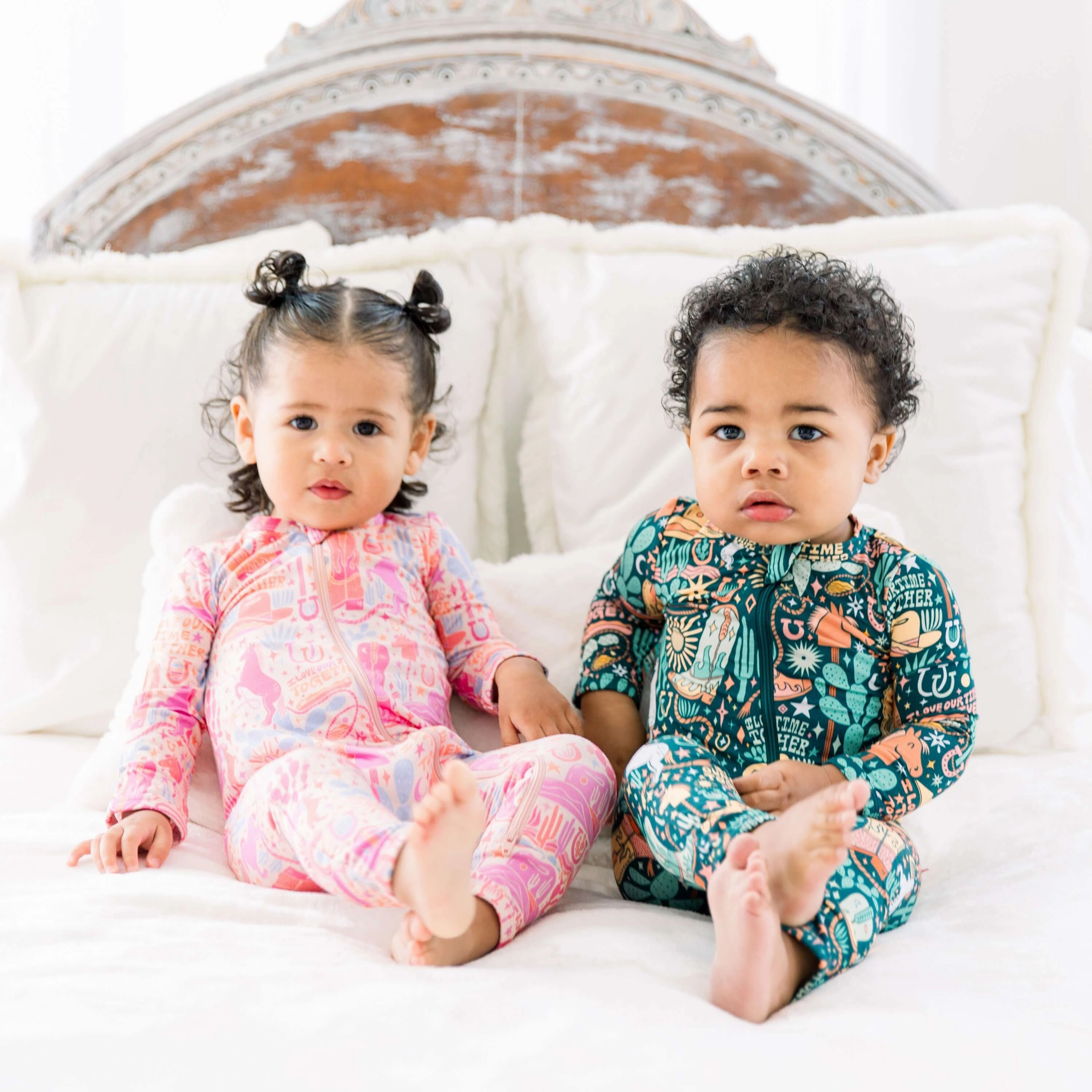 Saddle Up | Bamboo Footless Onesie Romper | "I Love Our Time Together"
