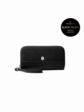 Salisbury Travel Wallet - Black
