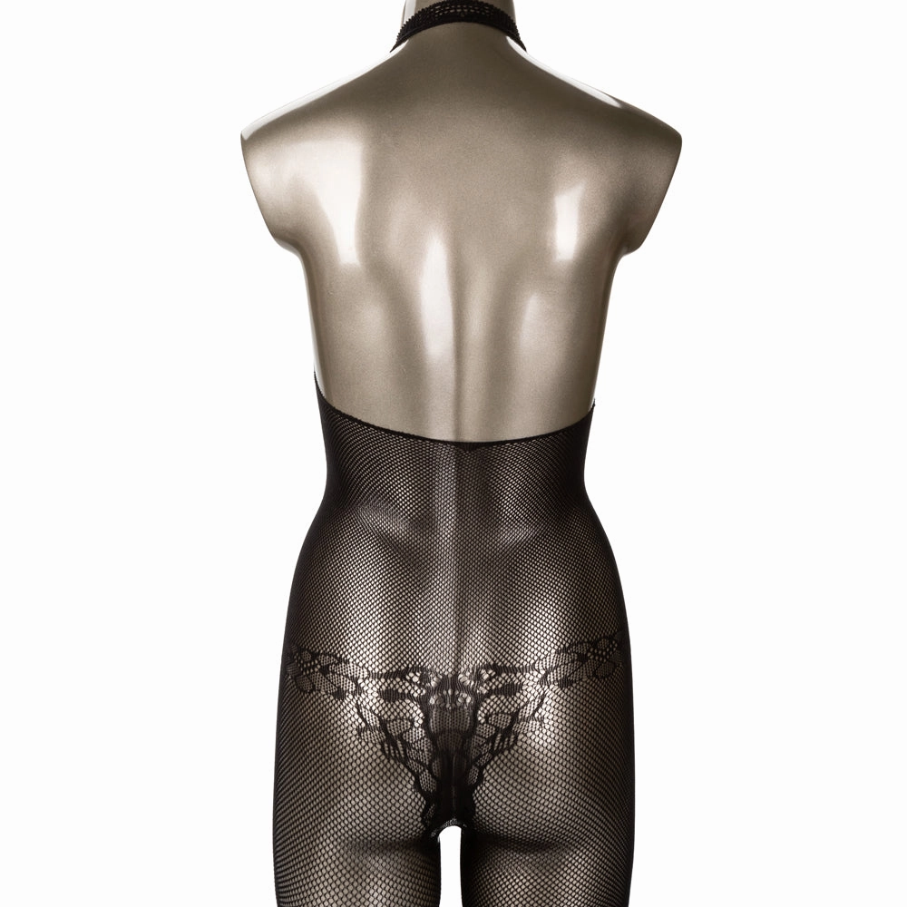 Scandal - Halter Lace Body Suit - Curvy