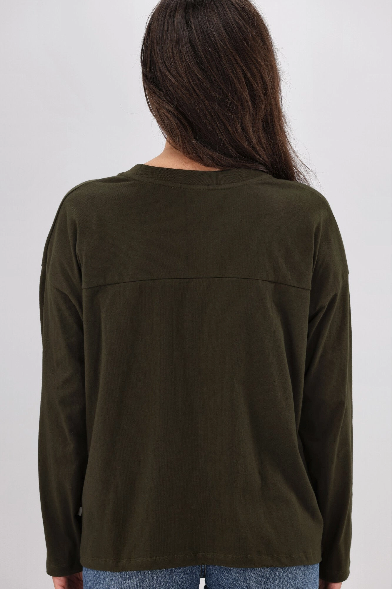 Shine On Essentials Long Sleeve Olive