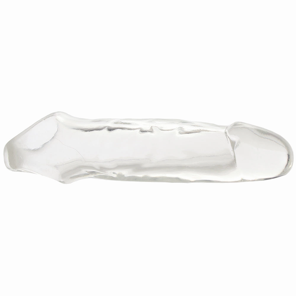 Size Up 2 Inch Extender with Ball Loop in Clear