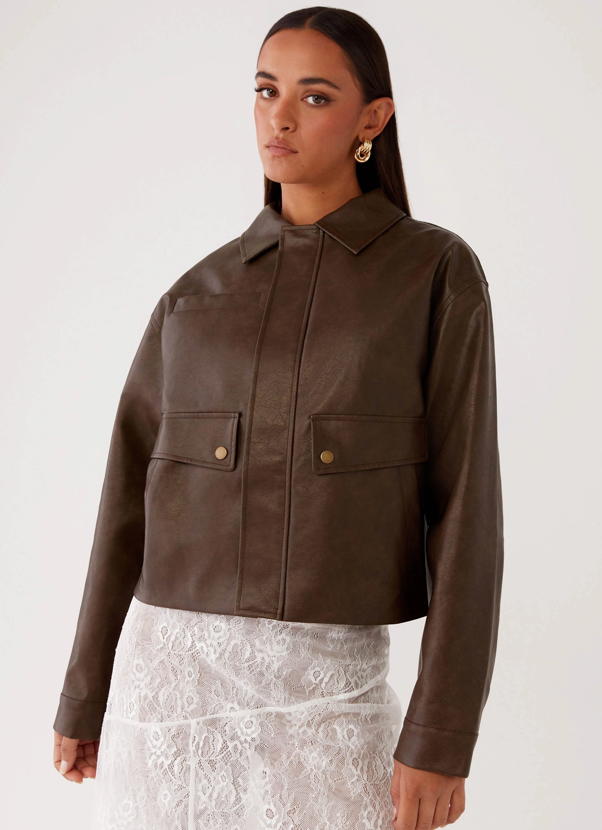 Sloane Jacket - Brown