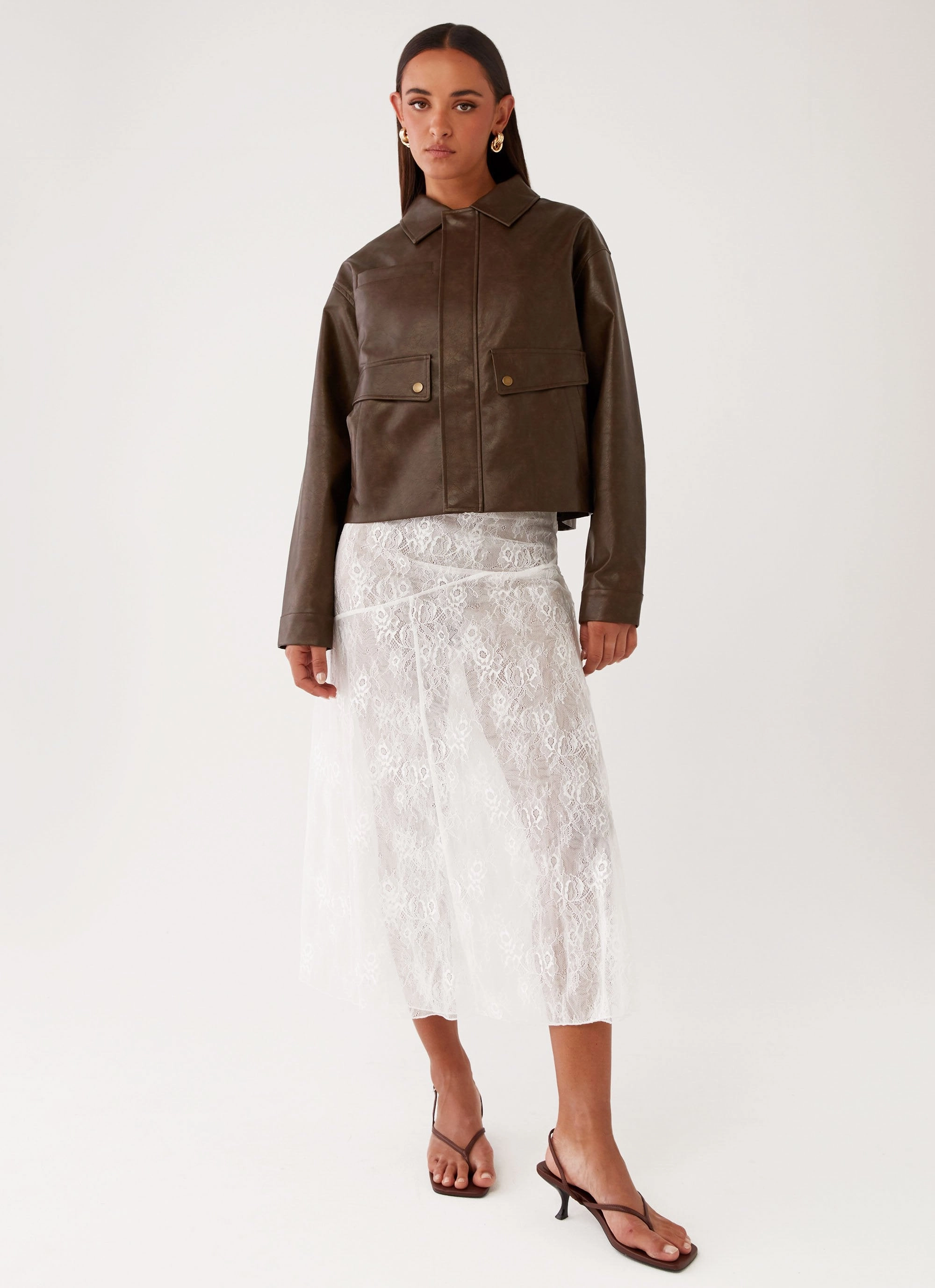Sloane Jacket - Brown