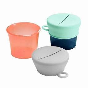 SNUG Snack Universal Silicone Snack Lids and Cups