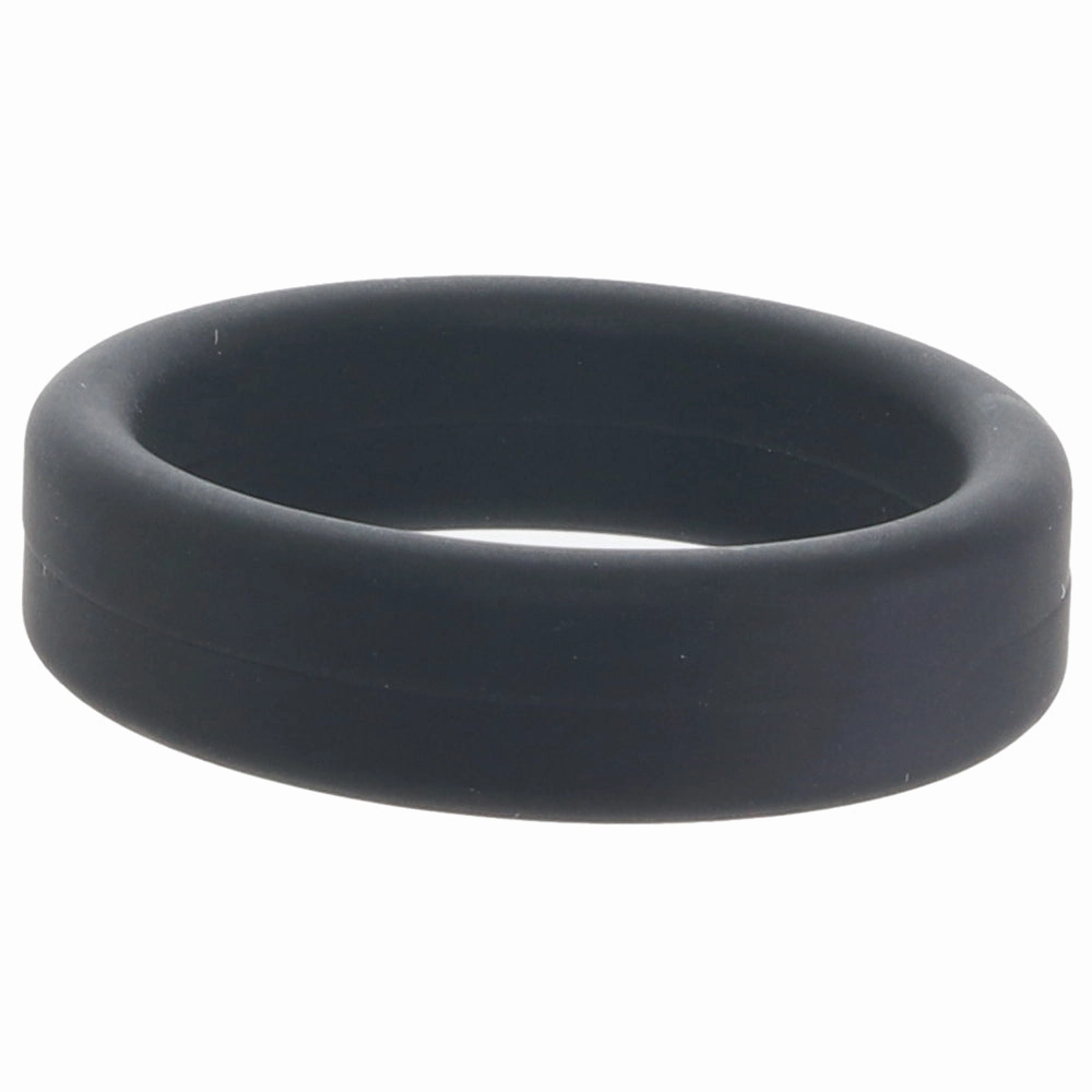 Soft Silicone C-Ring in Black