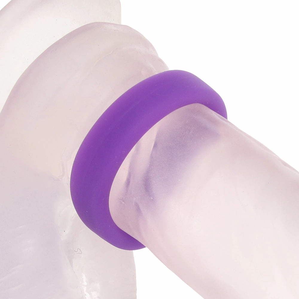 Soft Silicone C-Ring in Purple