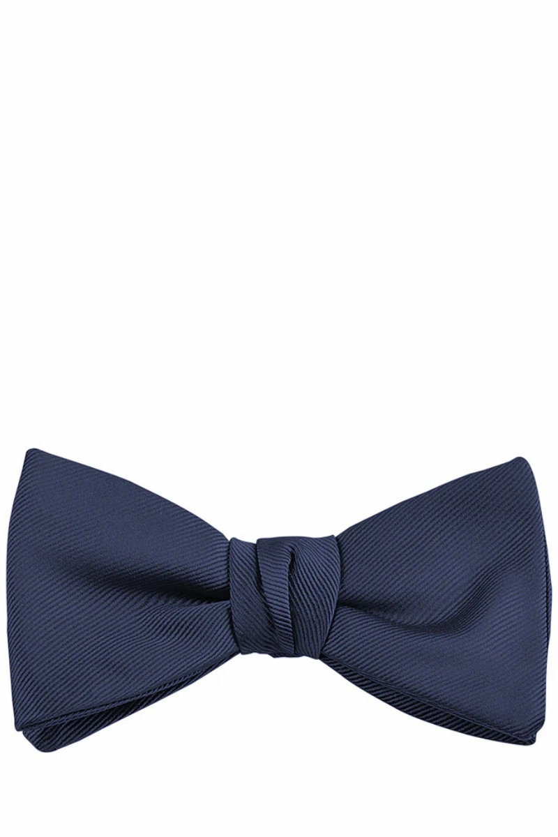 Solid Ribbed Bowtie