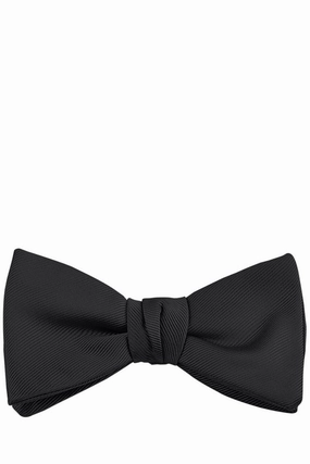 Solid Ribbed Bowtie