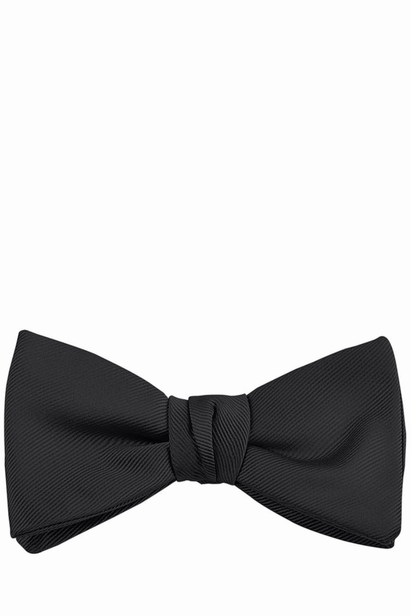 Solid Ribbed Bowtie