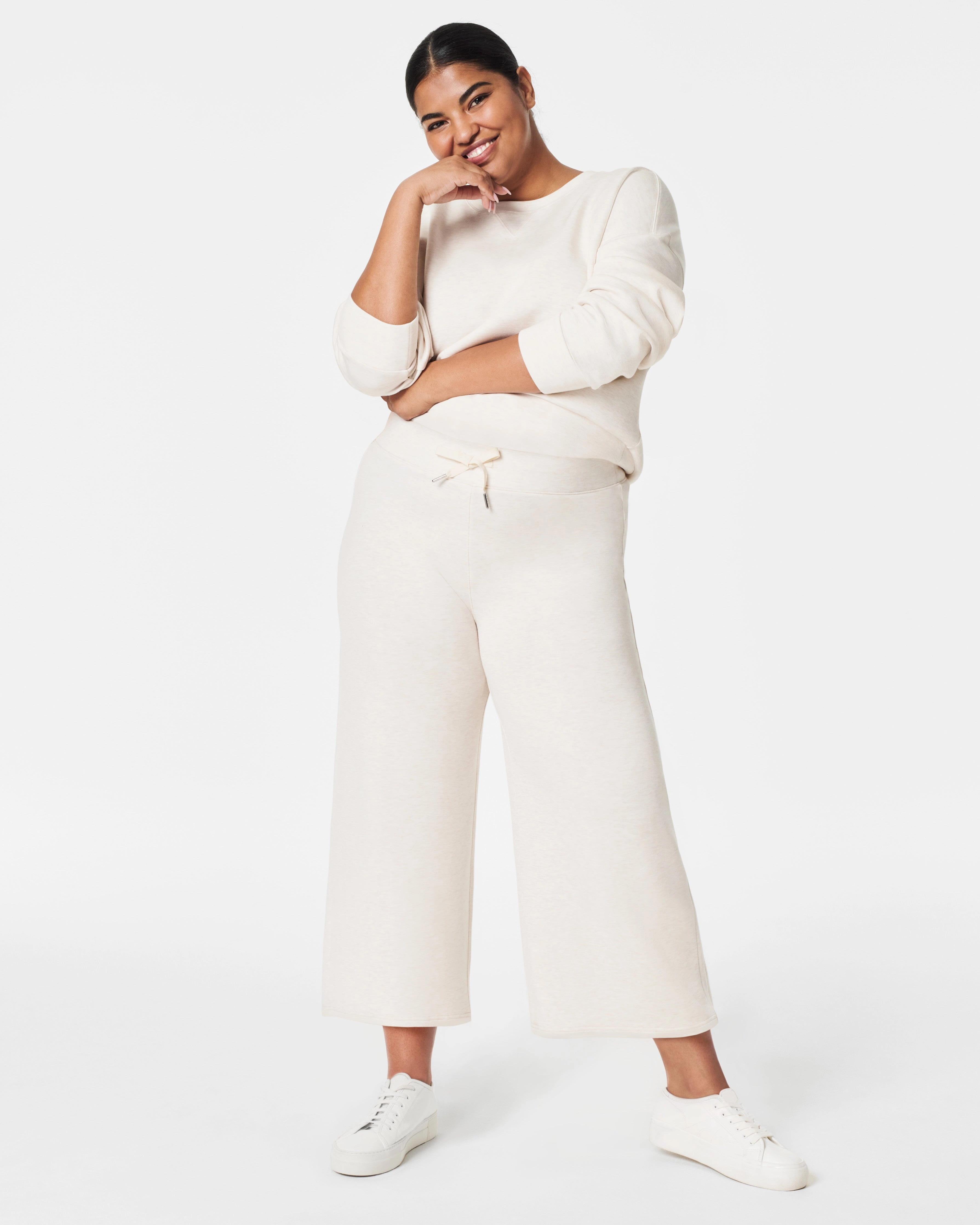 SPANX® AirEssentials Cropped Wide Leg Pant