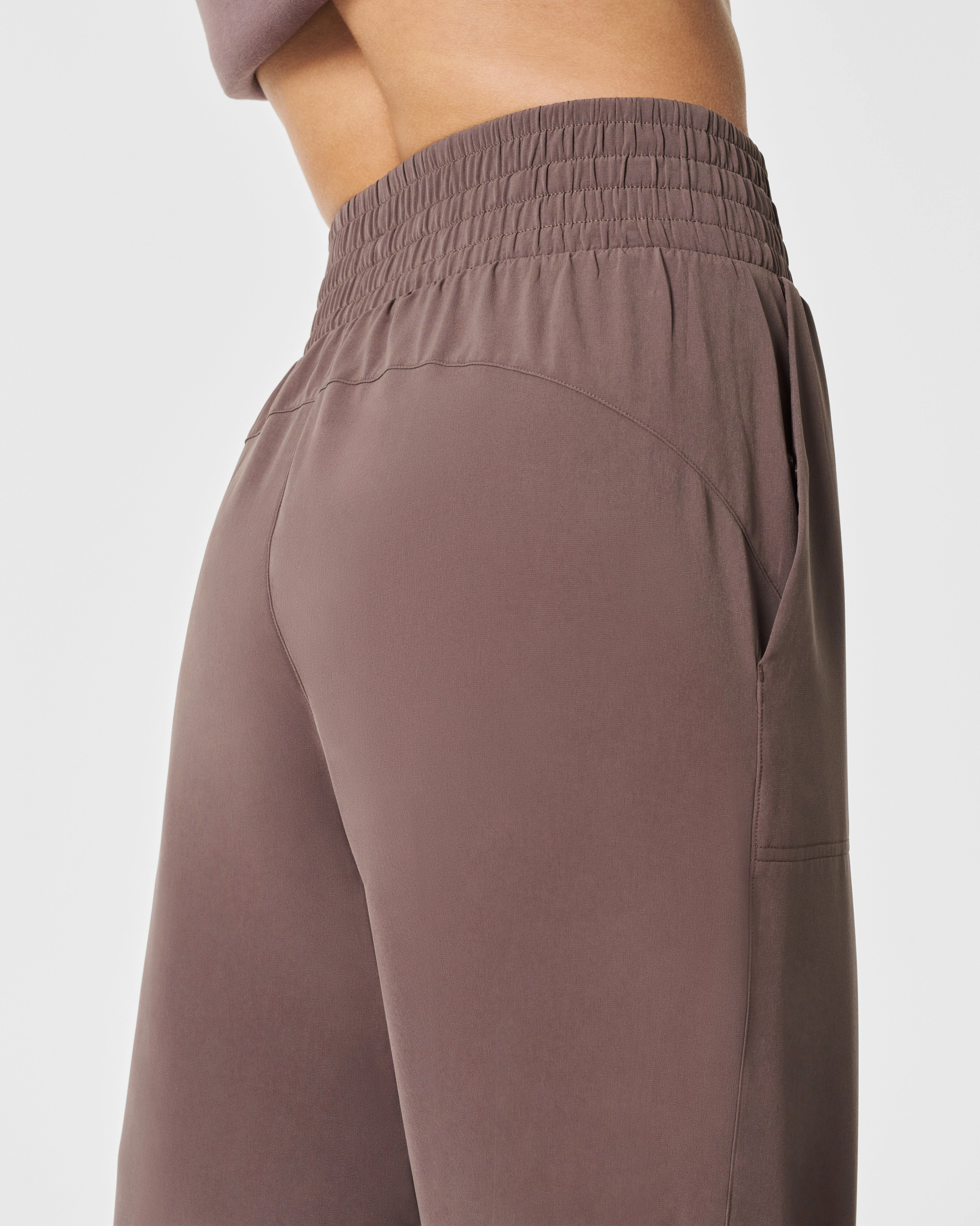 SPANX® On the Move Cropped Wide-Leg Pant