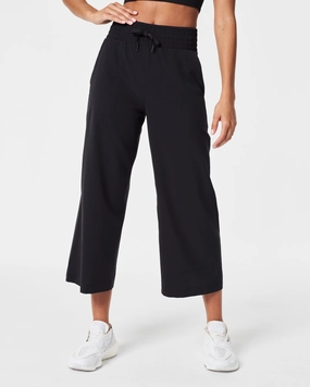 SPANX® On the Move Cropped Wide-Leg Pant
