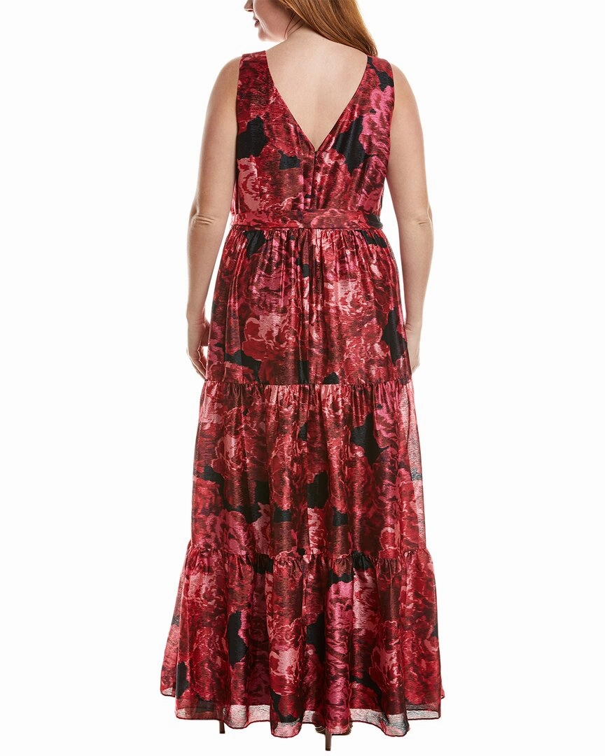 TAHARI ASL Plus Tiered Gown
