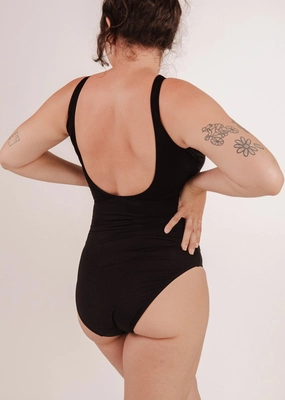 Tamarindo Black One-Piece Swimsuit